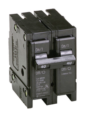 Eaton 40 amps Plug In 2-Pole Circuit Breaker