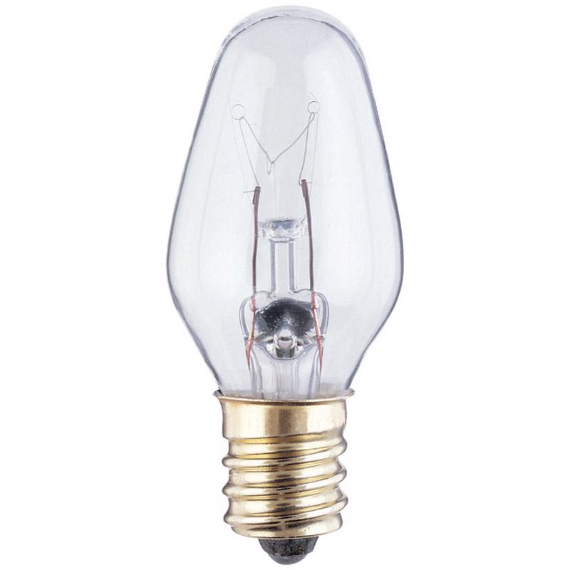 Westinghouse 7 W C7 Specialty Incandescent Bulb E12 (Candelabra) White 2 pk, Pack of 10