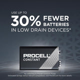 Procell Constant 9-Volt Alkaline Batteries 12 pk Boxed