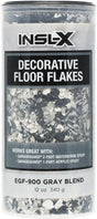 Insl-X EGF900099-EA Floor Flake, Gray Blend, Pack of 6