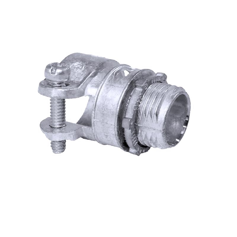 Sigma Engineered Solutions ProConnex 3/4 in. D Die-Cast Zinc Squeeze Connector For AC, MC or FMC/RWF