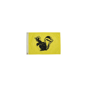 Flag 12" x18" Nylon Glo Skunk