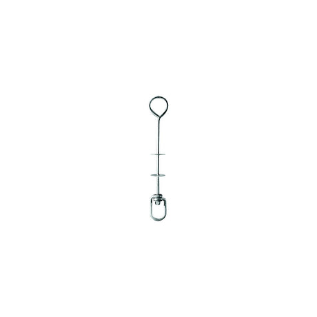 Taylor Buoy Hardware 1/2″ Diameter Galvanized Rod With 4″ long Swivel
