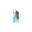 Taylor 902 Stainless Steel Flag Pole 1″ x 18″