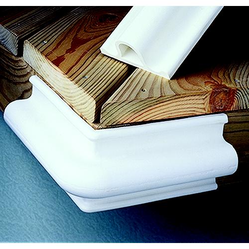 Taylor Dock Gard EPDM Corner Guard 6″ L - White