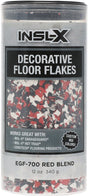 Insl-X EGF700099-EA Floor Flake, Red Blend, Pack of 6