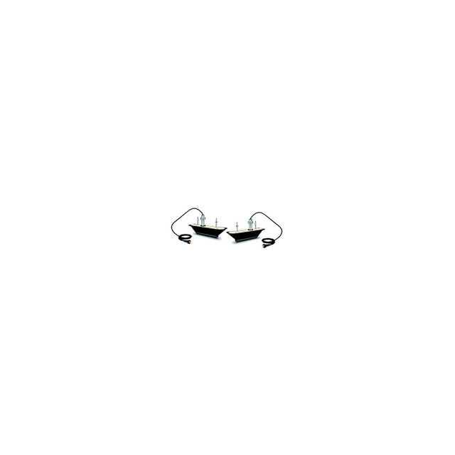 Garmin 0100196111 GT30 CHIRP ClearVü &amp; SideVü Thru-Hull Transducer, Pair