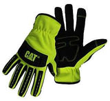Cat CAT012250X Utility Gloves, Men's, XL, Open Cuff, Spandex, Green