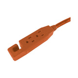 Ace Indoor 3 ft. L Orange Triple Outlet Cord 14/3 SJT