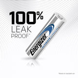 Energizer Ultimate Lithium AA 1.5 V Battery 8 pk
