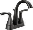 Delta SANDOVER Series 25748LF-BL Centerset Bathroom Faucet, 1.2 gpm, 2-Faucet Handle, 3-Faucet Hole, Plastic