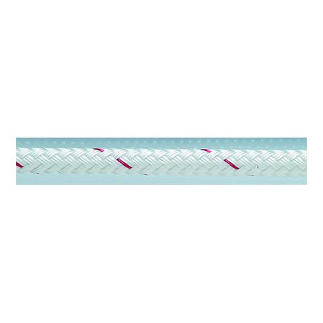 White Sta-Set Polyester Double Braid, 1/2″ x 600'