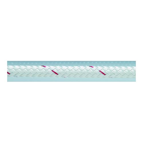 White Sta-Set Polyester Double Braid, 1/4″ x 600'