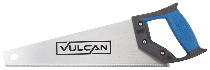 Vulcan JL-K11741 Handsaw, 14 in L Blade, 7 TPI, Steel Blade, Soft Grip Handle, Plastic Handle