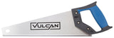 Vulcan JL-K11741 Handsaw, 14 in L Blade, 7 TPI, Steel Blade, Soft Grip Handle, Plastic Handle