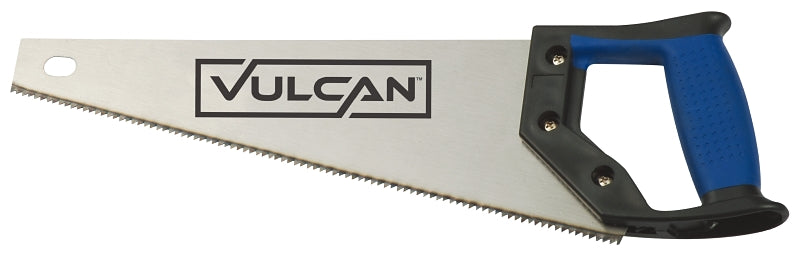 Vulcan JL-K11741 Handsaw, 14 in L Blade, 7 TPI, Steel Blade, Soft Grip Handle, Plastic Handle