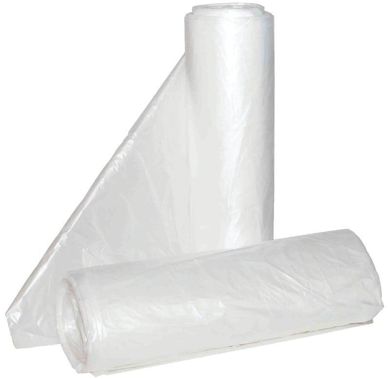 ALUF Plastics Hi-Lene Series HCR-303713C Anti-Microbial Can Liner, 20 to 30 gal, Clear, 30 x 37 in