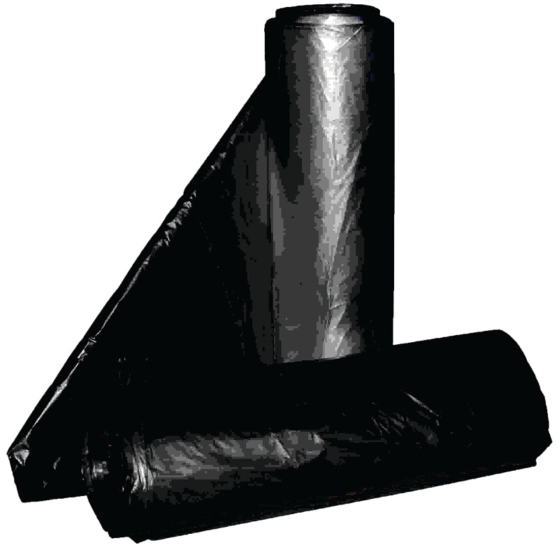 ALUF Plastics RCT-33X Royal Crown Top Liner, 33 gal, Black, 33 x 39 in, Metalocene Blend