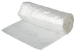 ALUF Plastics OWD334830C Trash Bag, 45 gal Capacity, Plastic, Clear