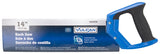 Vulcan TTH1314 Back Saw, 14 in L Blade, 12 TPI, Steel Blade, Two-Tone Soft Handle, Plastic Handle