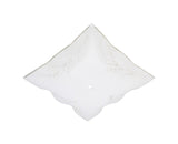 Westinghouse Square White Glass Fan/Fixture Shade 1 pk, Pack of 10