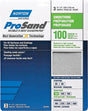Norton ProSand 07660768162 Sanding Sheet, Tan, 11 in L, 9 in W, Medium, 100 Grit, Aluminum Oxide Abrasive