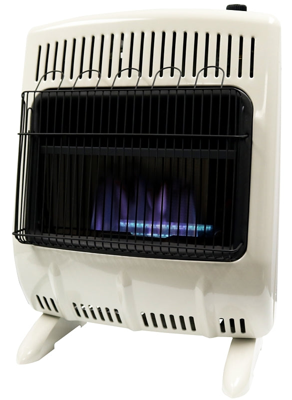 Mr. Heater MHVFDF20BFT Series Vent-Free Blue Flame Heater, 700 sq-ft Heating Area, 20 lb Fuel Tank, 20,000 Btu