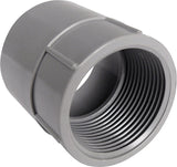 Cantex 1-1/2 in. D PVC Female Adapter For PVC 1 pk