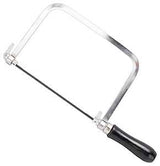 Vulcan JL52079 Coping Saw, 6 in L Blade, (3) 24 TPI, (1) 1 TPI and (1) 15 TPI, Carbon Steel Blade, Ergonomic Handle
