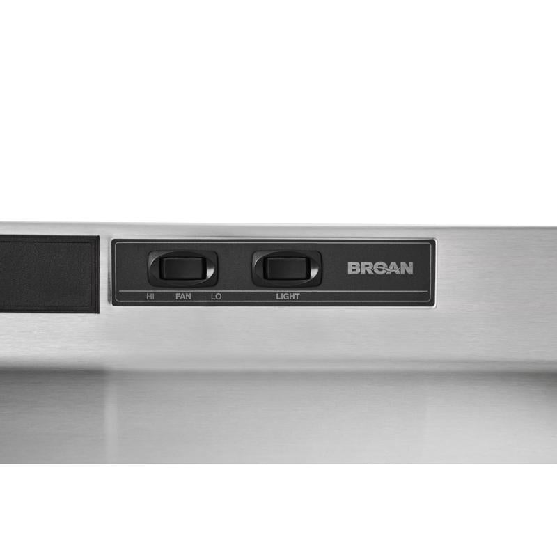 Broan-NuTone 30 in. W Silver Range Hood