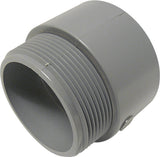 Cantex 2-1/2 in. D PVC Male Adapter For PVC 1 pk, Pack of 5