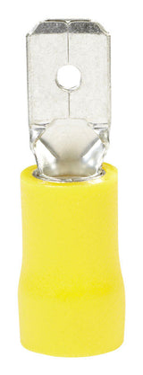 Ace 12-10 AWG AWG Insulated Wire Male Disconnect Yellow 50 pk