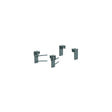 Pullrite 2326 ISR Series 18K SuperRail Mounting Kit for 1999-2010 Chevy GMC 2500 & 3500 HD Pickup Trucks