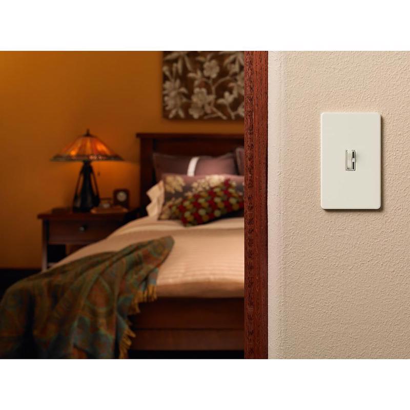 Lutron Toggler White 150 W 3-Way Dimmer Switch 1 pk