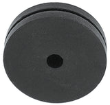 Jandorf 61513 Grommet, 1/4 in ID, 1-1/2 in OD, Rubber, Black, 7/16 in Thick Panel