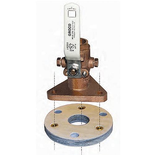 Groco BB Backing Block For Flanged Seacock