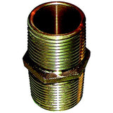 Groco PN1000 Bronze Pipe Nipple, 1" NPT