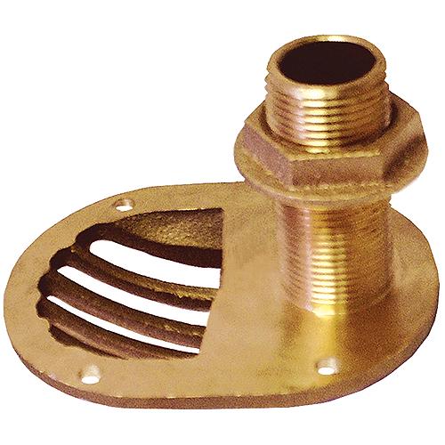 Groco STH Bronze Scoop Thru-Hull With Nut