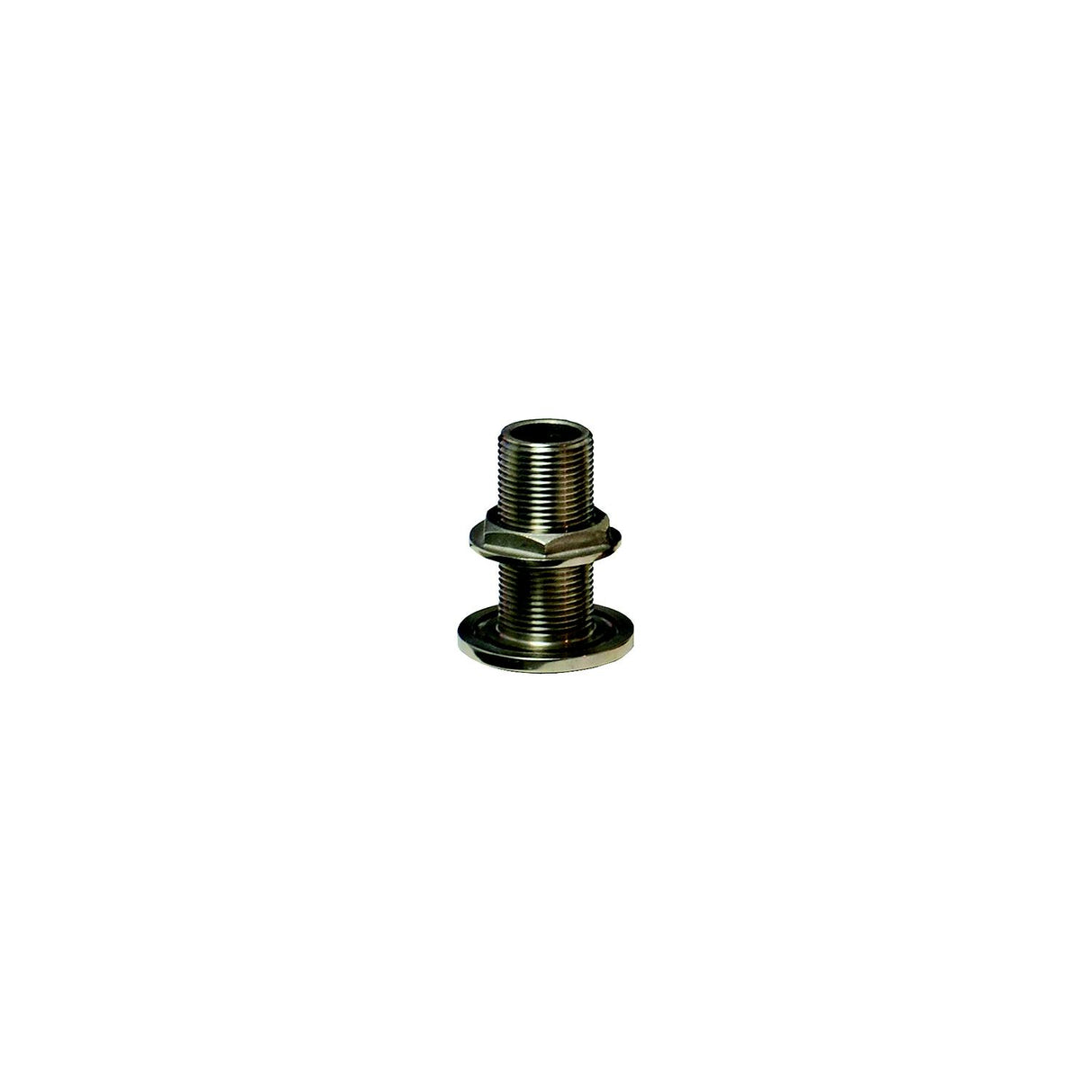 Groco Stainless Steel Thru-Hull Fitting, 1/2"