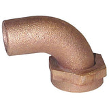 Groco TPC1250 Bronze Tail Piece 90°, NPS Thread