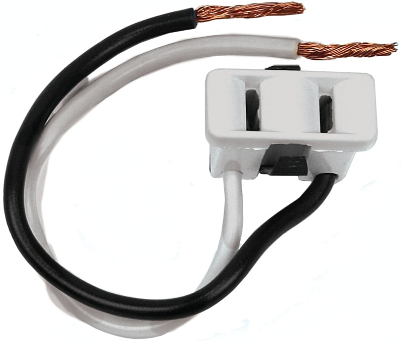 Jandorf 61015 Single Receptacle, 2-Pole, 125 V, 15 A, White