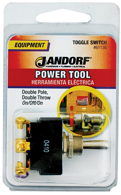 Jandorf 61136 Switch, 15/20 A, 125/277 V, DPDT, Screw Terminal
