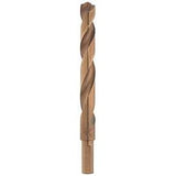 Milwaukee RED HELIX 48-89-2327 Drill Bit, 15/32 in Dia, 5.12 in OAL, 3/8 in Dia Shank, 3-Flat, Reduced Shank, 1/PK