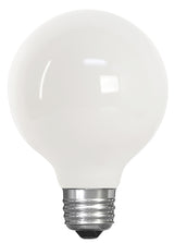 Feit Electric G2540W/927CA/FIL/3 LED Bulb, Globe, 350 Lumens, 3.8 W, 120 V, 40 W Equivalent, E26 Lamp Base, Dimmable