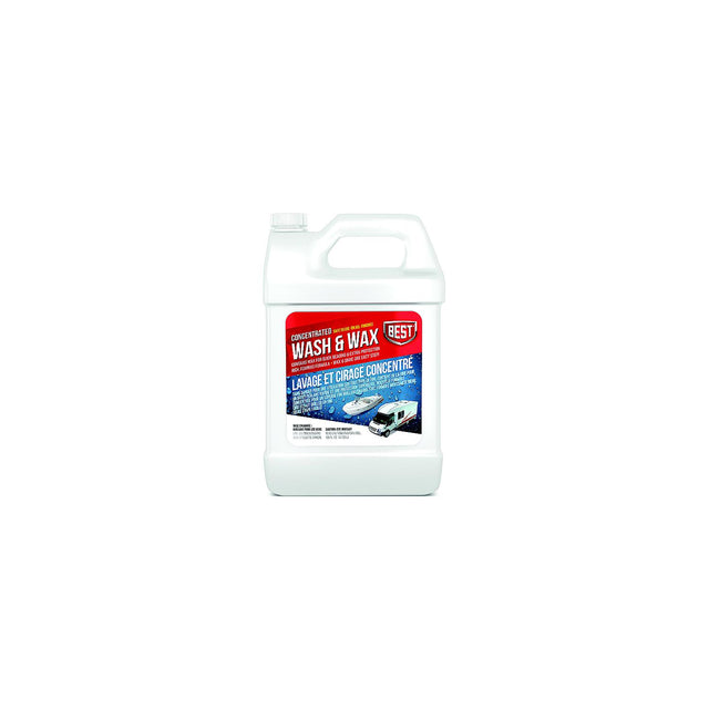 Best Wash & Wax, 128 oz Concentrate