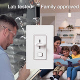 Lutron Skylark White 150 W 3-Way Dimmer Switch 1 pk
