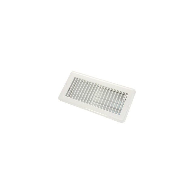JR Products 4″ x 10″ Dampered Metal RV Floor Register