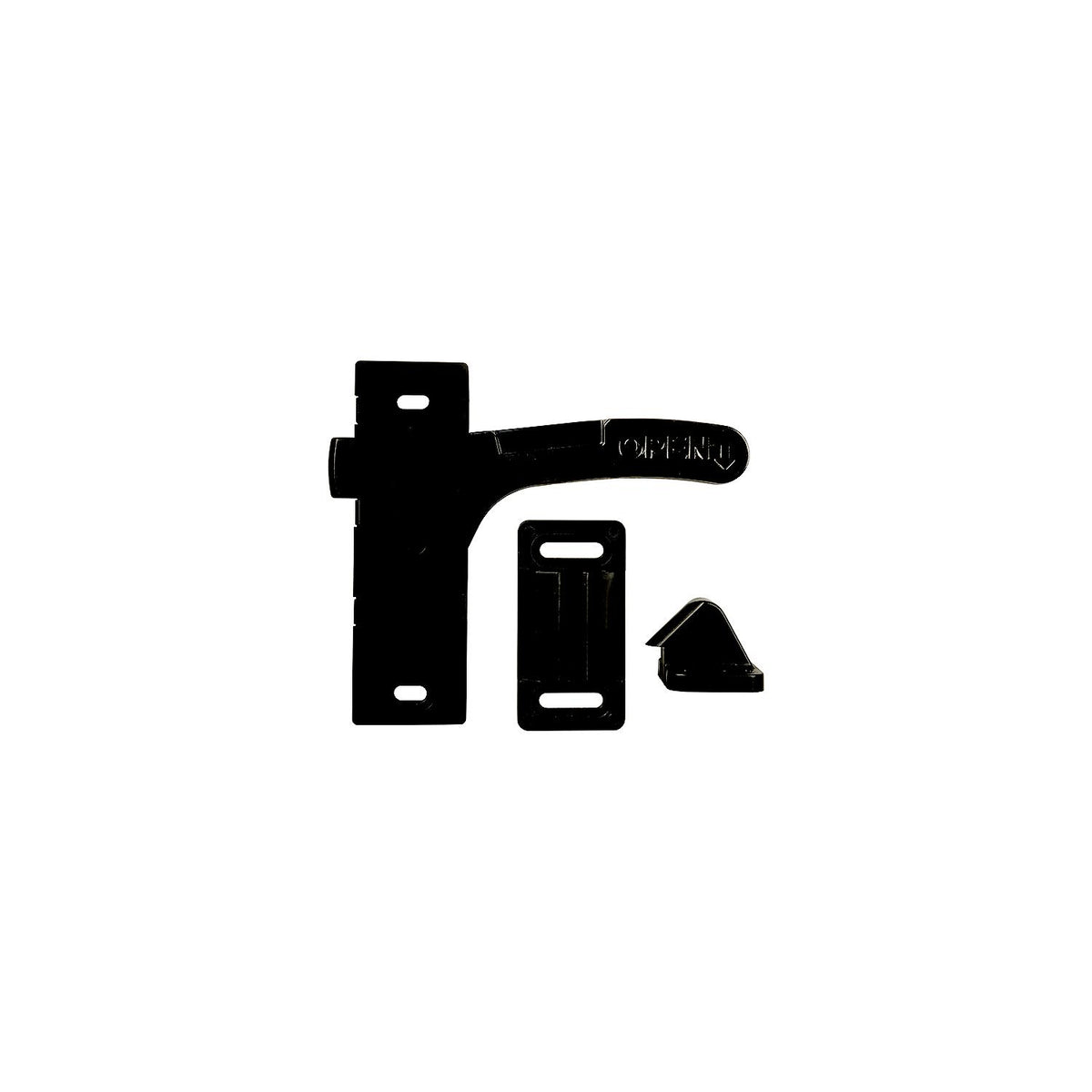 JR Products 0611865 Bi-Directional Screen Door Latch