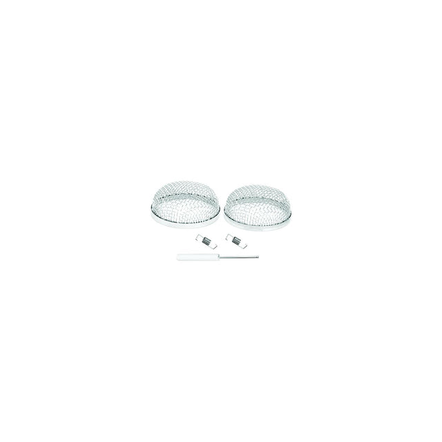JR Products 0630155 Mud Dauber Screens, (2) Screens 2-7/8″ D x 1-5/16″ H
