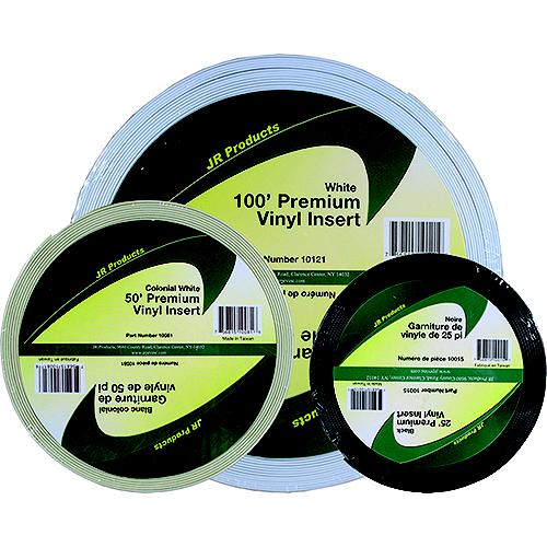 JR Products Vinyl Insert - Premium, 50' Black